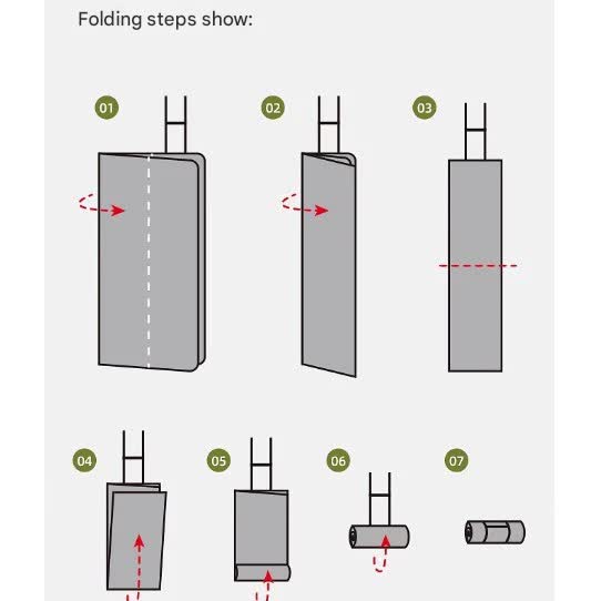 Waterproof Foldable Picnic Blanket with Handle - 2x2m Blue and white stripes